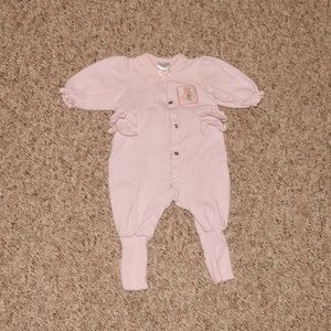 Girls Button Up Onsie 3-6‎ Months 4096